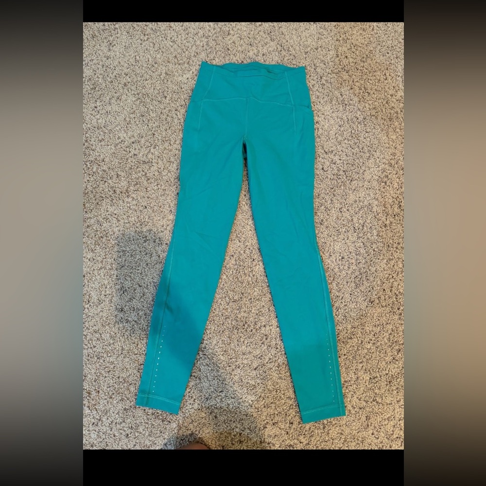 Lululemon Swift Speed 28” Leggings Kelly Green Size 6